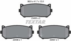 TEXTAR Sada brzdových platničiek kotúčovej brzdy TEXTAR 2345501 (2345501)