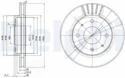 DELPHI Tarcza Ham. Mitsubishi Galant (bg2763)