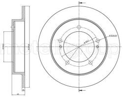 METELLI Brzdový kotúč METELLI 23-1096 (23-1096)