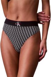 Calvin Klein Lenjerie Thong LV00QF8813 2Y1 mini stepping logo black (LV00QF8813-2Y1 mini stepping logo black)