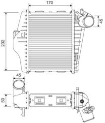 VALEO Chladič plniaceho vzduchu VALEO 818378 (818378)