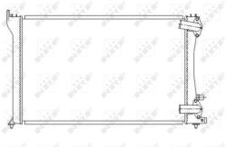 NRF Chladič motora NRF 58251 (58251)