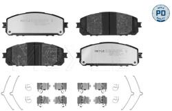 MEYLE Sada brzdových platničiek kotúčovej brzdy MEYLE 025 220 7018/PD (025 220 7018/PD)