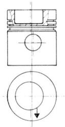 Kolbenschmidt Piest KOLBENSCHMIDT 93831610 (93831610)