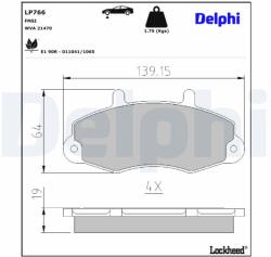 DELPHI Klocki Ham. Ford Transit 91- 14 (lp766)