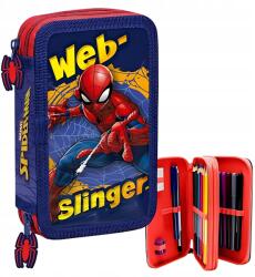 Kids Licensing Kétrekeszes Tolltartó Pókember SP50054 Kids Euroswan Felszereléssel (SP50054)