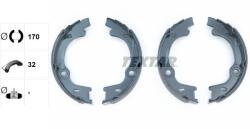 TEXTAR Sada brzd. čeľustí parkov. brzdy TEXTAR 91076400 (91076400)