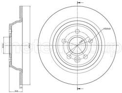 METELLI Brzdový kotúč METELLI 23-0897C (23-0897C)
