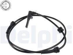 DELPHI Snímač počtu otáčok kolesa DELPHI SS21271-12B1 (SS21271-12B1)