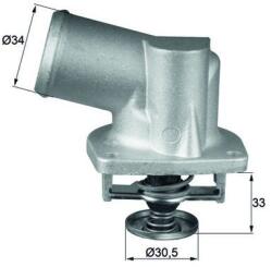 MAHLE Termostat chladenia MAHLE TI 132 92D (TI 132 92D)