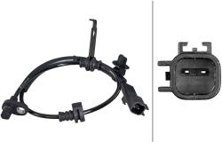 HELLA Snímač počtu otáčok kolesa HELLA 6PU 358 218-681 (6PU 358 218-681)