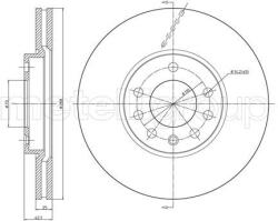 METELLI Brzdový kotúč METELLI 23-0605C (23-0605C)