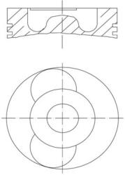 MAHLE Piest MAHLE 040 22 00 (040 22 00)