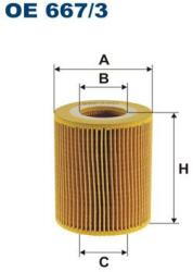 FILTRON Olejový filter FILTRON OE 667/3 (OE 667/3)
