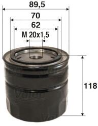 VALEO Olejový filter VALEO 586035 (586035)