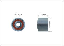 CAFFARO Vratná/vodiaca kladka rebrovaného klinového remeňa CAFFARO 70-71 (70-71)
