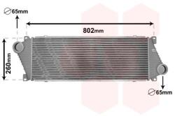 VAN WEZEL Chladič plniaceho vzduchu VAN WEZEL 30004217 (30004217)