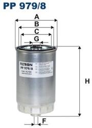 FILTRON Palivový filter FILTRON PP 979/8 (PP 979/8)