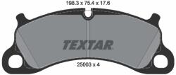 TEXTAR Sada brzdových platničiek kotúčovej brzdy TEXTAR 2500301 (2500301)