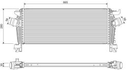 VALEO Chladič plniaceho vzduchu VALEO 818396 (818396)