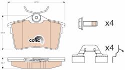 TRW Sada brzdových platničiek kotúčovej brzdy TRW GDB1799 (GDB1799)