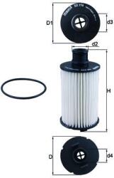 KNECHT Olejový filter KNECHT OX 774D (OX 774D)