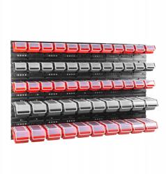 Botle Falpanel 120x80 cm 56 küvetta fedővel, rendszerező (T6NP9)