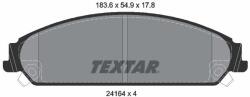 TEXTAR Sada brzdových platničiek kotúčovej brzdy TEXTAR 2416401 (2416401)