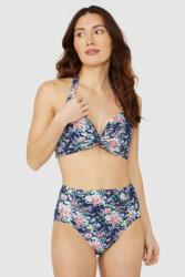 Debenhams Bikini Alsó Virágos Magas Állapotú Ráncos NG2 comb XXL