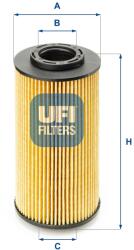 UFI Olejový filter UFI 25.070. 00 (25.070.00)