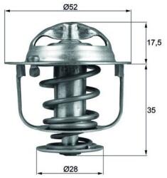 MAHLE Termostat chladenia MAHLE TX 119 82D (TX 119 82D)