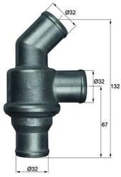 MAHLE Termostat chladenia MAHLE TH 16 80 (TH 16 80)