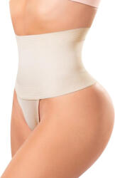 Figninget Tanga Modelatoare Figninget pentru Femei , Talie Inalta, Control Abdomen, Efect Ventre Plat, Invizibila sub Haine, Culoare Nude , Marimea XL