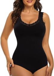 Joyshaper Body Modelator Dama JOYSHAPER, Control Abdomen Talie, Design Tanga, Fara Compresie Bust, Negru, Marime XL