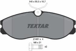 TEXTAR Sada brzdových platničiek kotúčovej brzdy TEXTAR 2148101 (2148101)