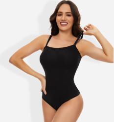 Joyshaper Body Modelator Strapless JOYSHAPER, Design Tanga, Control Abdomen si Talie, Bretele Detasabile, Negru, Marime XL