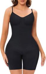 Figninget Body Modelator Figninget pentru Femei , Body Reductiv si Remodelator, Negru, Marime M , Modelare Talie, Ridicare Fese, Subtiere Picioare