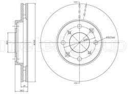METELLI Brzdový kotúč METELLI 23-0573 (23-0573)