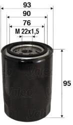 VALEO Olejový filter VALEO 586006 (586006)