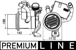 MAHLE Zawor Egr Behr Premium Line (ce 5 000p)