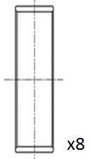 FAI AutoParts Ojničné ložisko FAI AutoParts BB2037-STD (BB2037-STD)