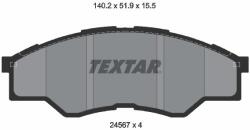 TEXTAR Sada brzdových platničiek kotúčovej brzdy TEXTAR 2456701 (2456701)