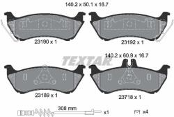 TEXTAR Sada brzdových platničiek kotúčovej brzdy TEXTAR 2319002 (2319002)