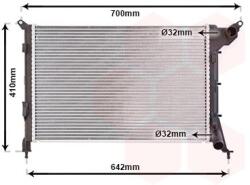 VAN WEZEL Chladič motora VAN WEZEL 06002310 (06002310)