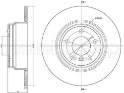 METELLI Brzdový kotúč METELLI 23-0782C (23-0782C)