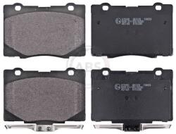 A. B. S Sada brzdových platničiek kotúčovej brzdy A. B. S. 37600 (37600)