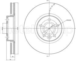 METELLI Brzdový kotúč METELLI 23-1181C (23-1181C)