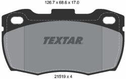 TEXTAR Sada brzdových platničiek kotúčovej brzdy TEXTAR 2151902 (2151902)