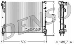 DENSO Chladič motora DENSO DRM09162 (DRM09162)