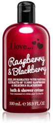 I Love Cosmetics Raspberry & Blackberry душ гел с балончета за жени 500 мл